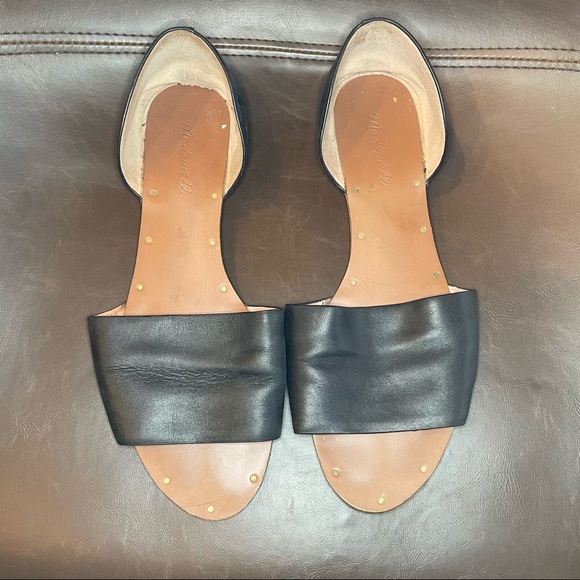 Madewell Shoes - Madewell Thea Black Sandals Size 9